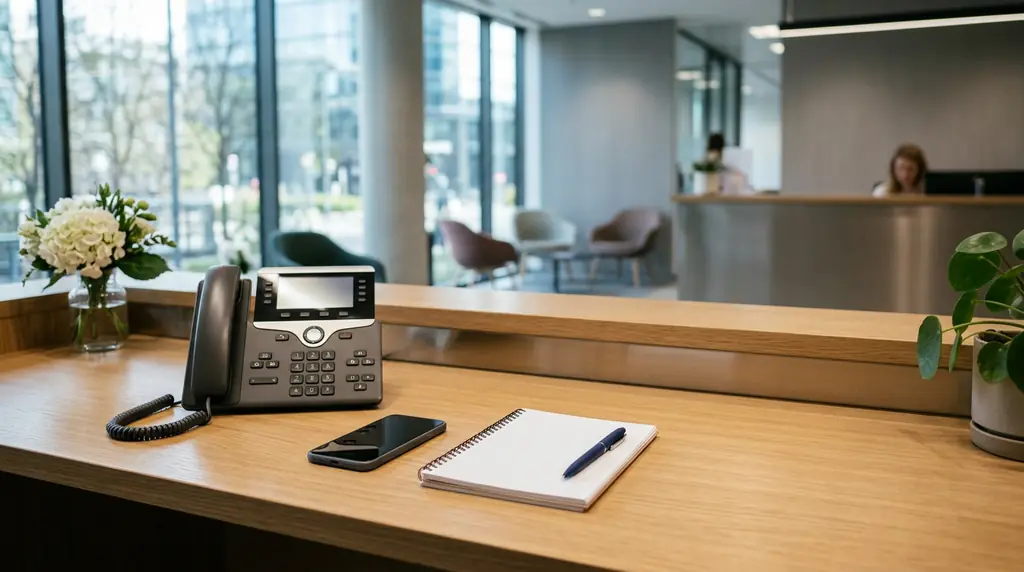 Professional accounting and tax workspace