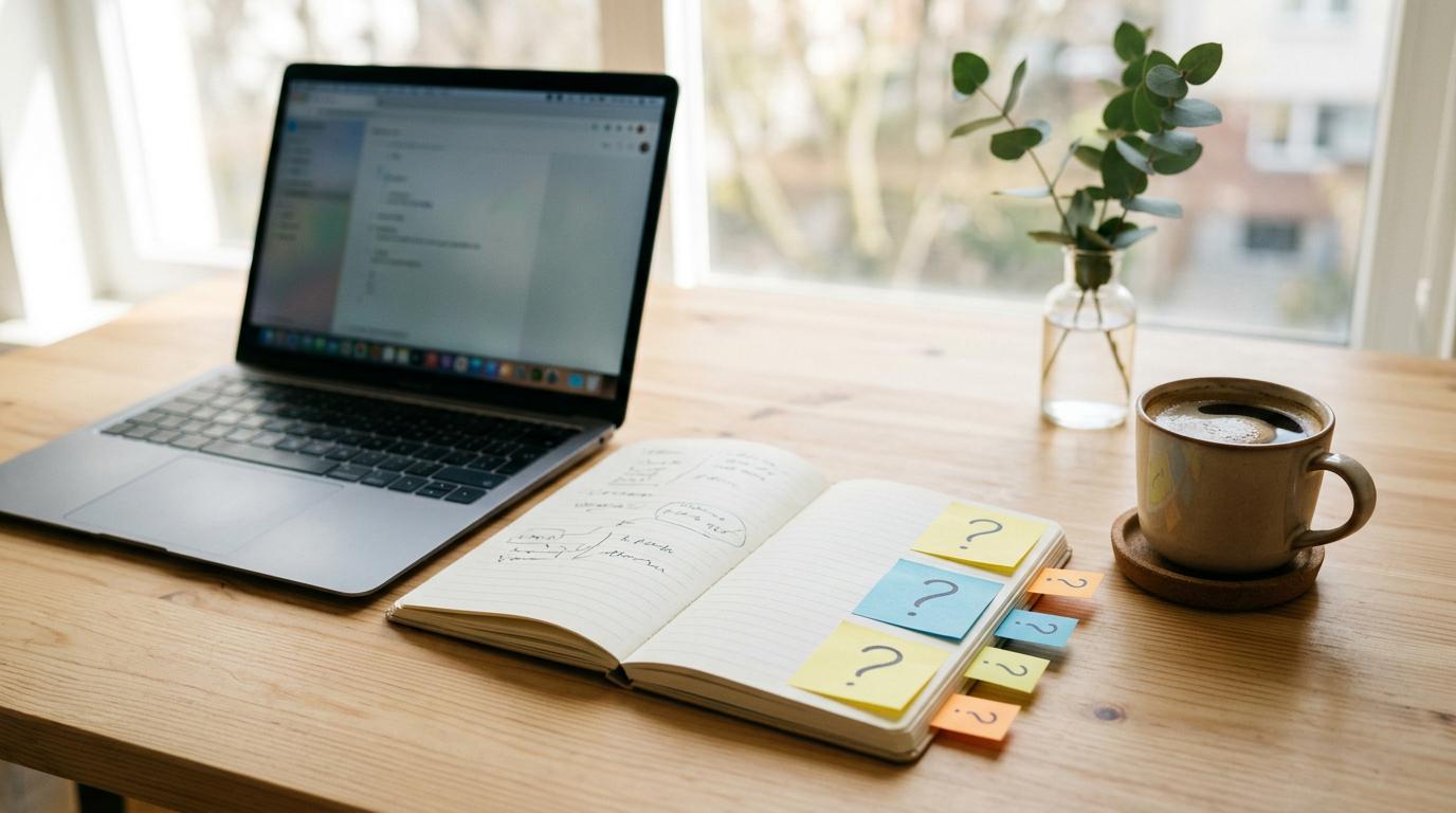 Professional accounting and tax workspace
