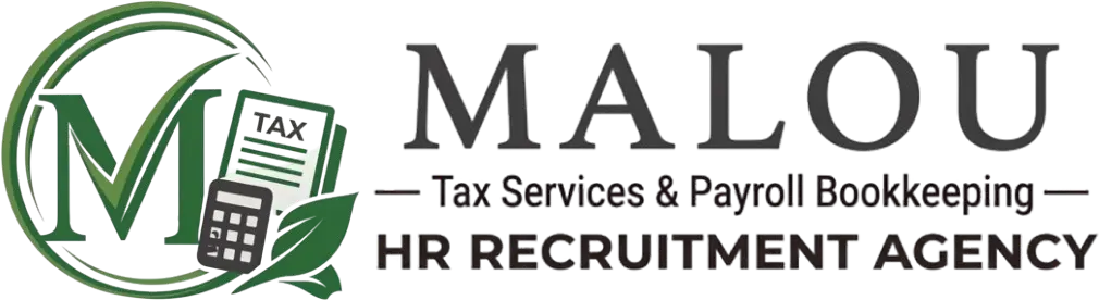 Malou Tax Services and Payroll Bookkeeping logo, Houston Texas