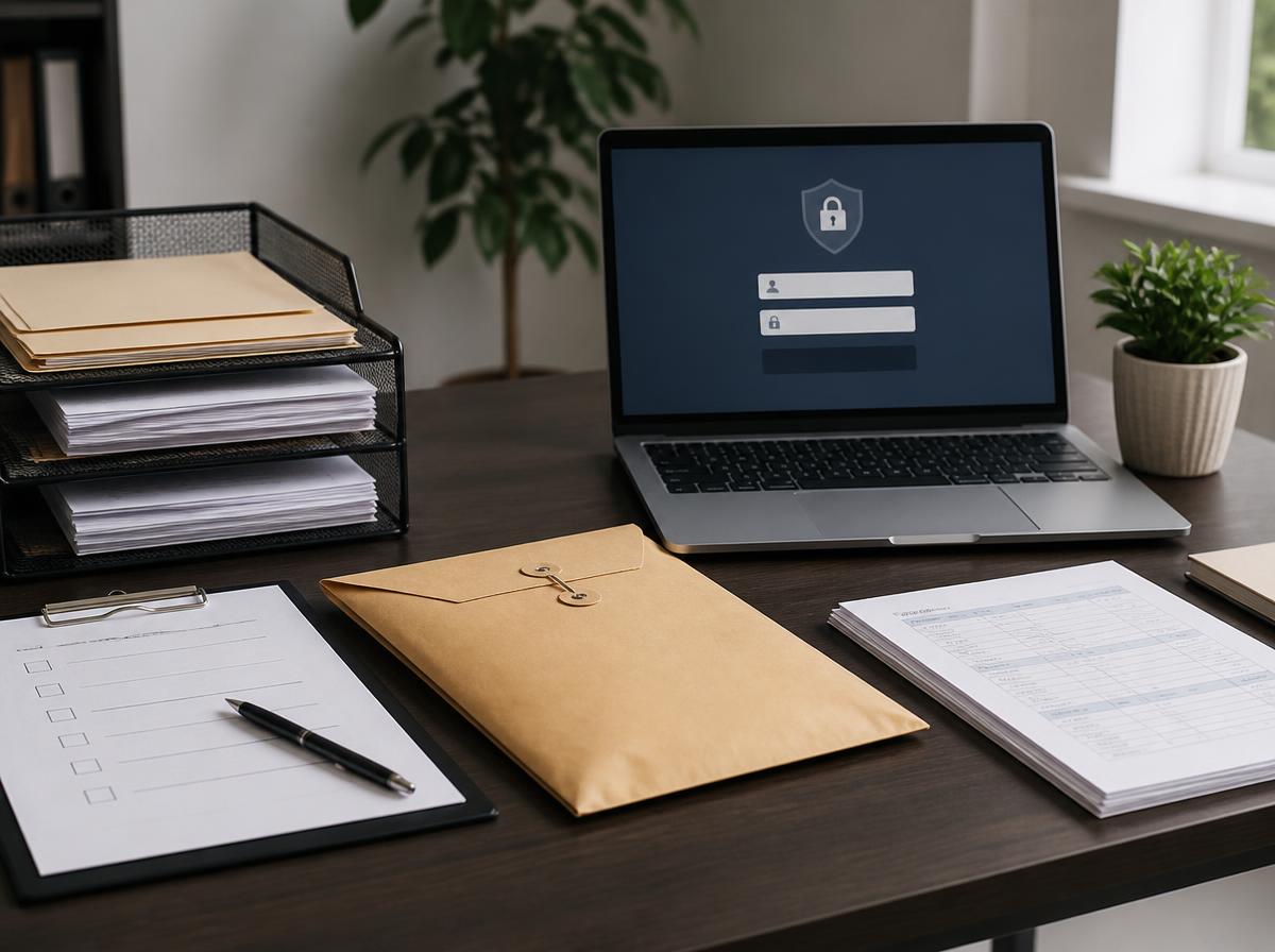 Secure document intake
